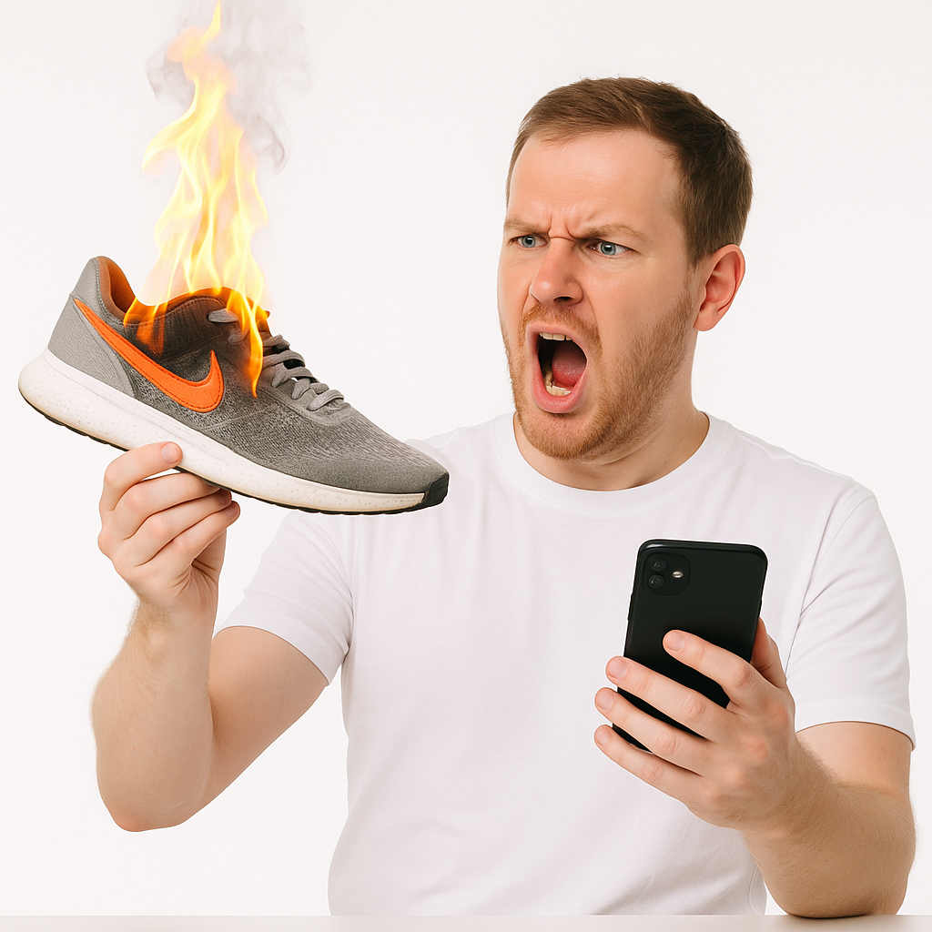 Viral Reactions Including Boycotts, Sneaker Burnings, and Polarizing Online Debates